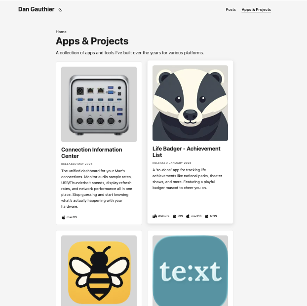 Other Apps...